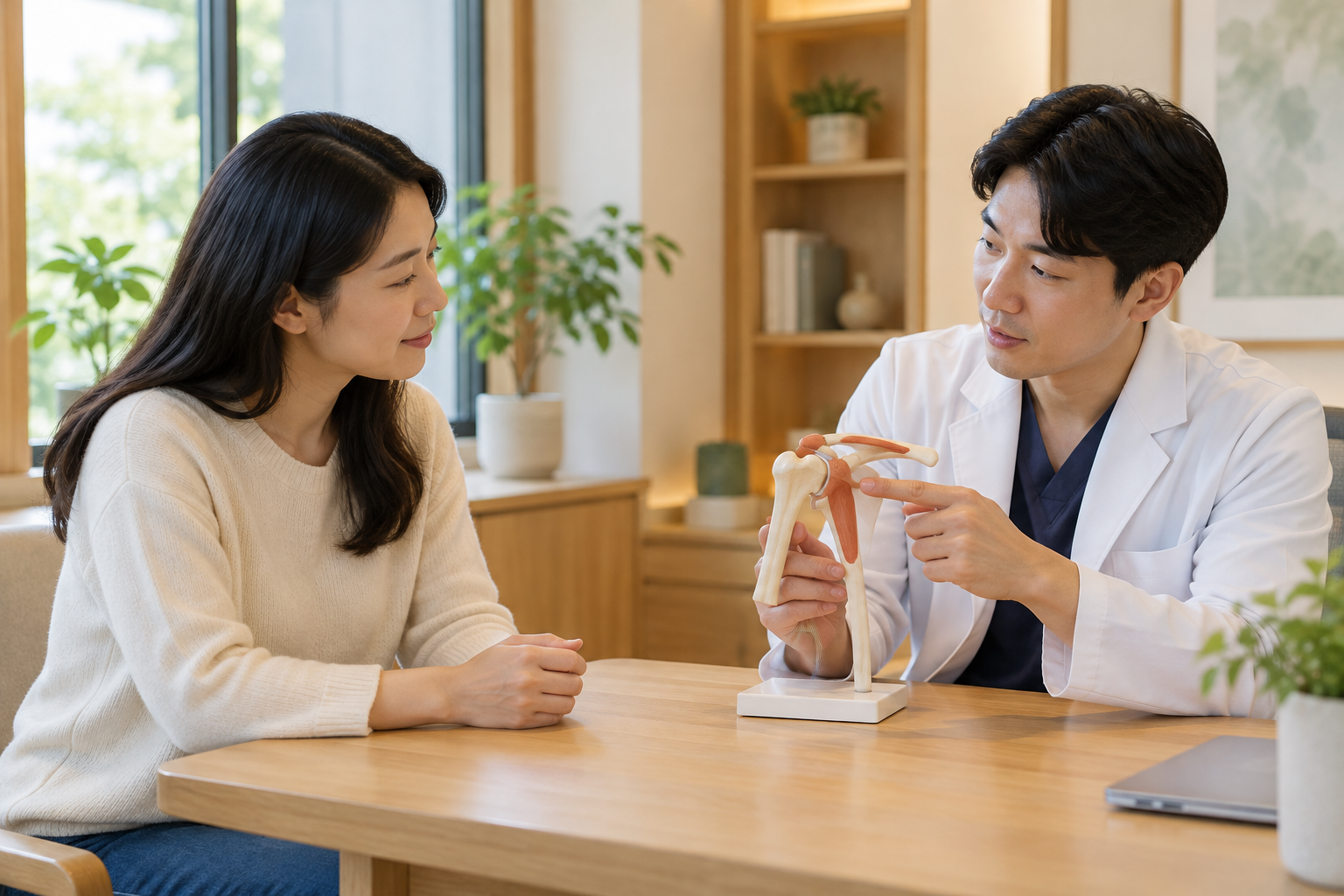 대구 어깨통증 한의원 — 어깨 상담에 관한 AI 설명용 이미지